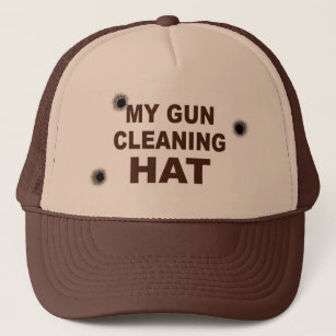 MY GUN CLEANING HAT