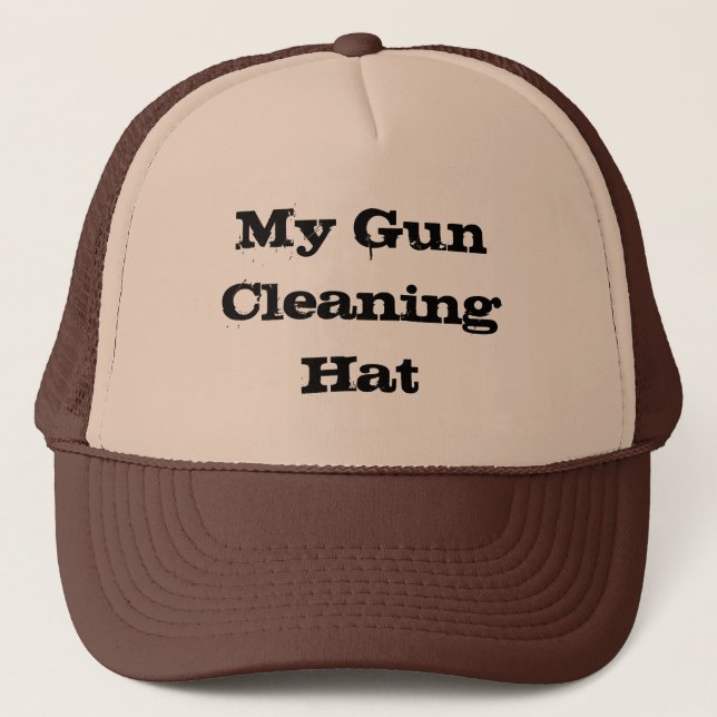 My Gun Cleaning Hat (Front)