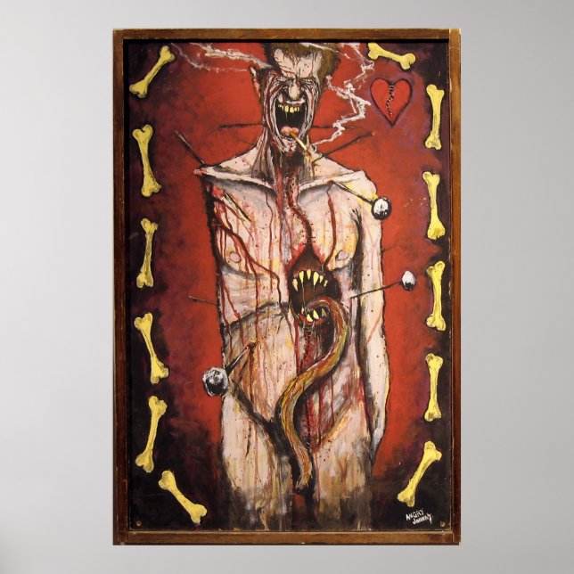 "My Guts" Poster by Angry Johnny (Front)