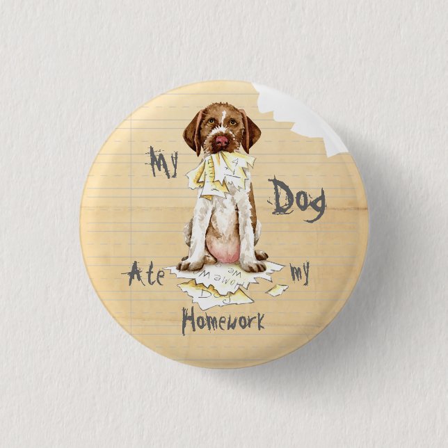 My GWP Ate my Homework Button (Front)
