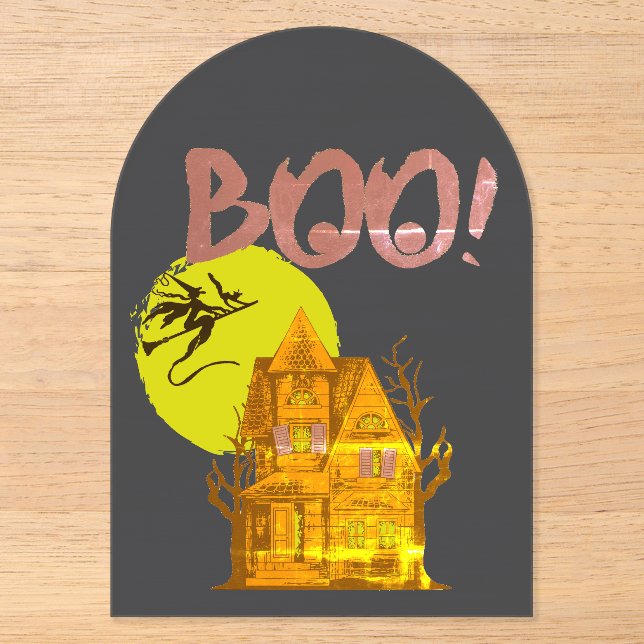 My Halloween  Acrylic Invitations (Front)
