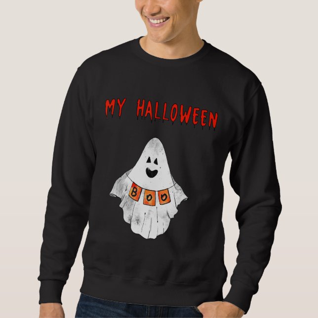 My Halloween Boo Costume Sweatshirt (Front)