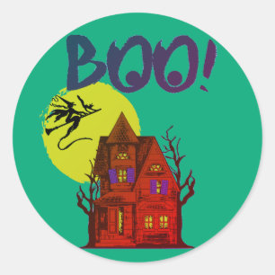 My halloween classic round sticker