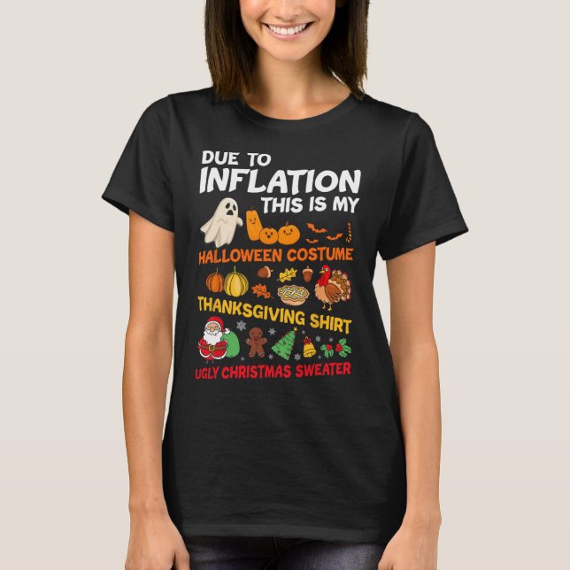 My Halloween Thanksgiving Christmas Costume Men Wo T-Shirt (Front)