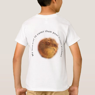 my hamster is cuter than your honor student T-Shirt