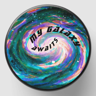 My Handpainted Galaxy Awaits Mini Candle Favors