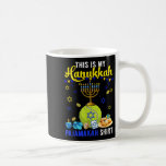 My Hanukkah Pajama Shirt Tennis Player Jewish Meno Coffee Mug<br><div class="desc">My Hanukkah Pajama Shirt Tennis Player Jewish Menorah</div>