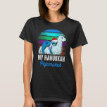 My Hanukkah Pajamakah  Chanukah Pajamas Sloth Meno T-Shirt<br><div class="desc">My Hanukkah Pajamakah  Chanukah Pajamas Sloth Menorah</div>
