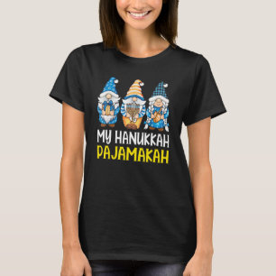 My Hanukkah Pajamakah Gnome Chanukah Pajamas Wome T-Shirt