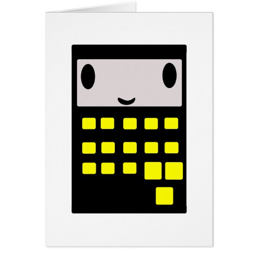 My Happy Calculator Cards (Front)