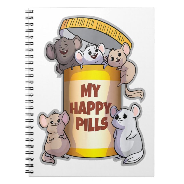 My Happy Pills Notebook (Front)
