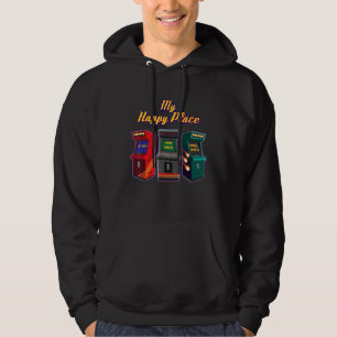 My Happy Place 80s 90s Memories Nostalgic Retro Te Hoodie
