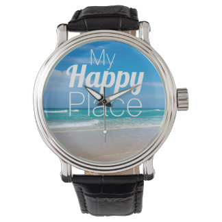 My Happy Place Beautiful Turquoise Beach Watch
