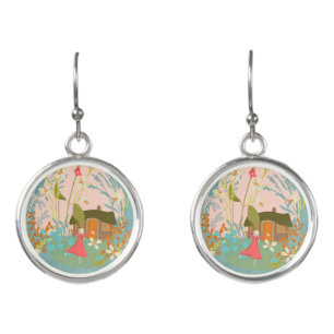 My happy place earrings