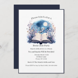 My Happy Place Is... Book Club Invitation