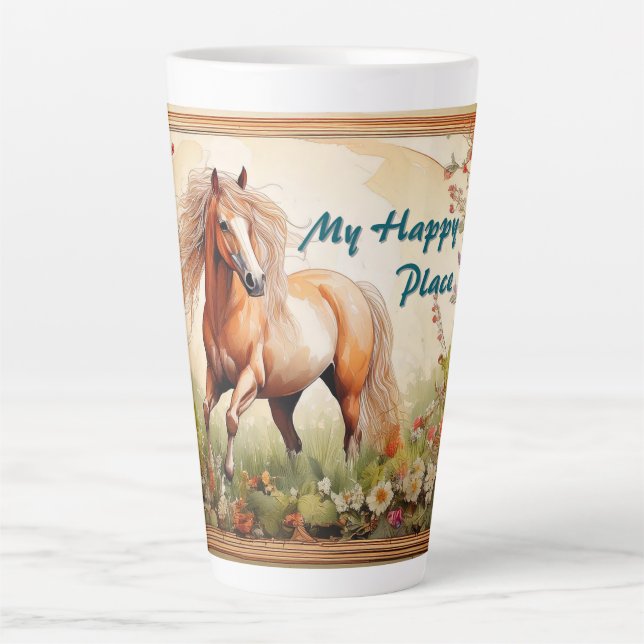 My Happy Place Latte Mug (Front)