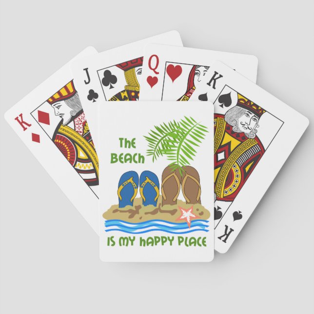 My Happy Place Poker Cards (Back)