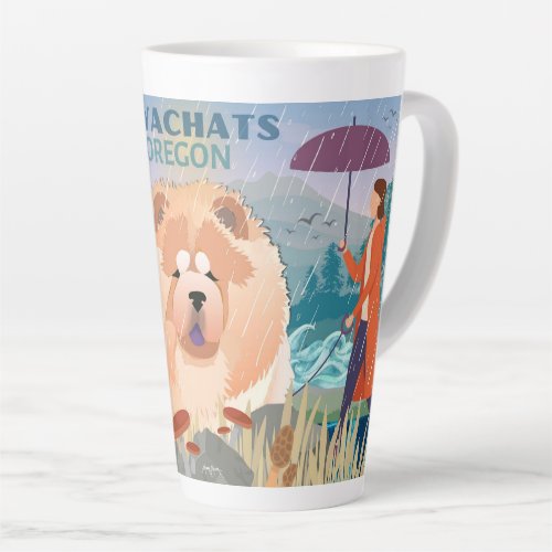 MY HAPPY PLACE _YACHATS OREGON  Chow mug