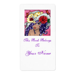 "My Hat Is Fabulous!" Bookplate