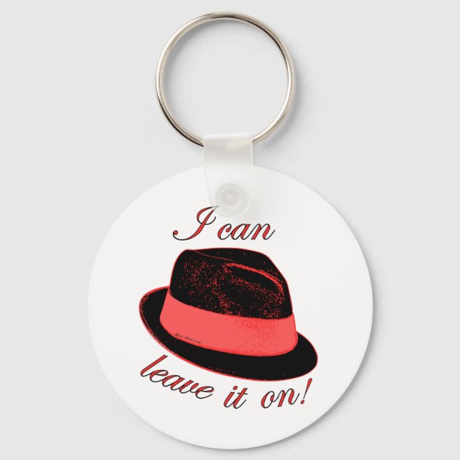 My Hat Keychain (Front)