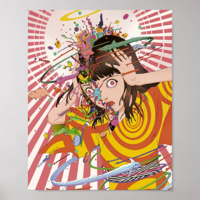 My Head is Full of Fck  Poster (Front)