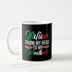My Head To My Meatballs Coffee Mug