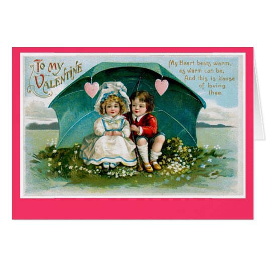 My Heart Beats Warm... Cards (Front Horizontal)