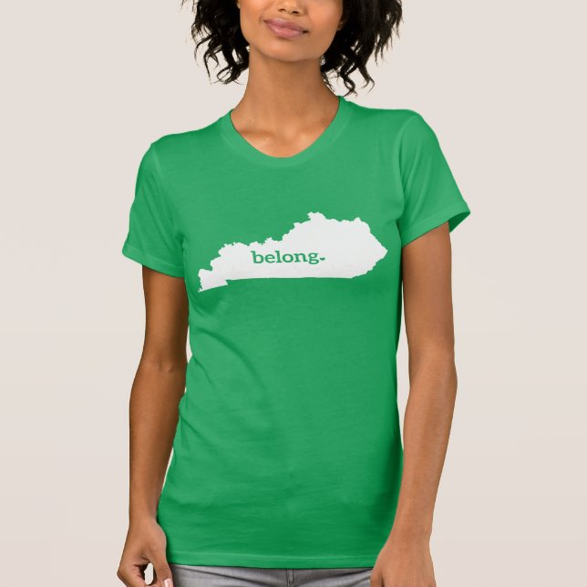 My Heart Belongs In Kentucky T-Shirt (Front)