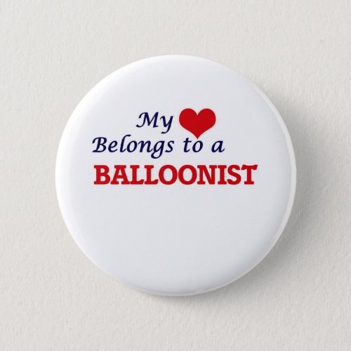 My heart belongs to a Balloonist Button