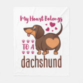 Black and Tan Dachshund with Heart, Cute Cartoon Wiener Dog Bath Mat for  Sale by Jenn Inashvili