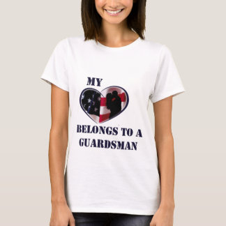 My Heart Belongs to a Guardsman T-Shirt