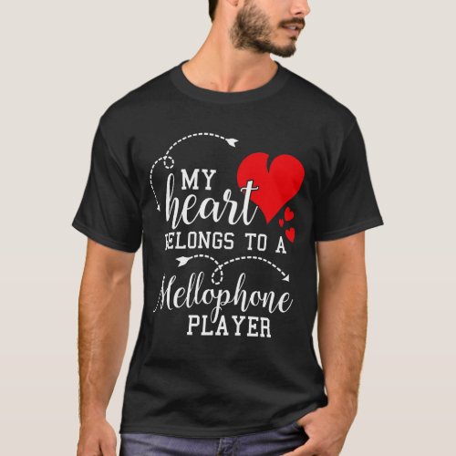 My Heart Belongs to a Mellophone Player T_Shirt
