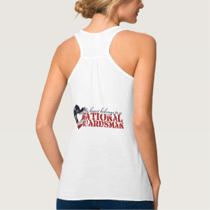 My heart belongs to a National Guardsman Tank Top