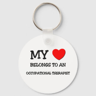 My Heart Belongs To An OCCUPATIONAL THERAPIST Keychain