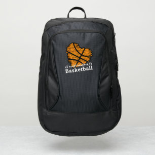 My heart belongs to BASKETBALL  Port Authority® Backpack