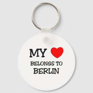 My heart belongs to BERLIN Keychain