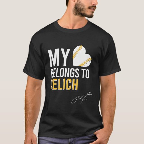My Heart Belongs To Christian Yelich T_Shirt