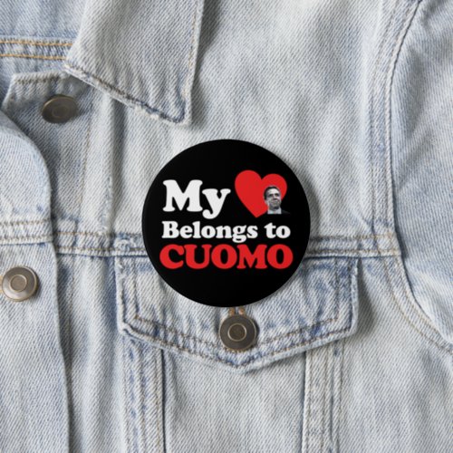 My Heart Belongs to Cuomo Button