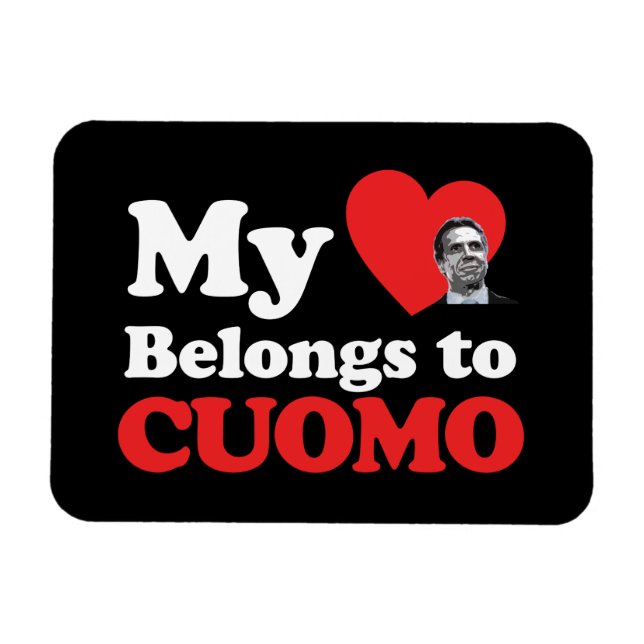 My Heart Belongs to Cuomo Magnet (Horizontal)