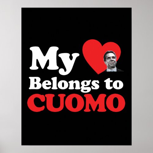 My Heart Belongs to Cuomo Poster