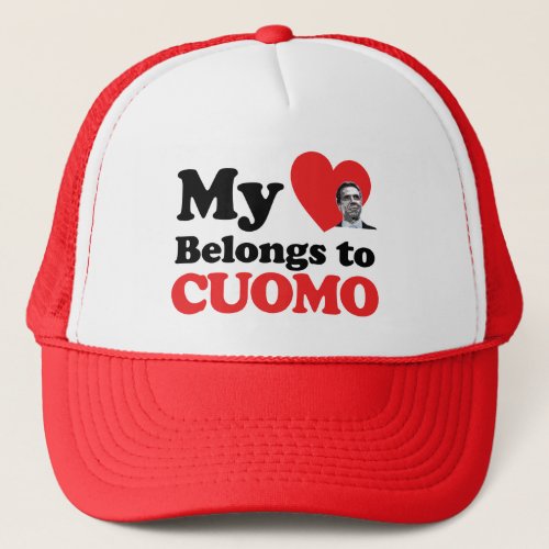 My Heart Belongs to Cuomo Trucker Hat
