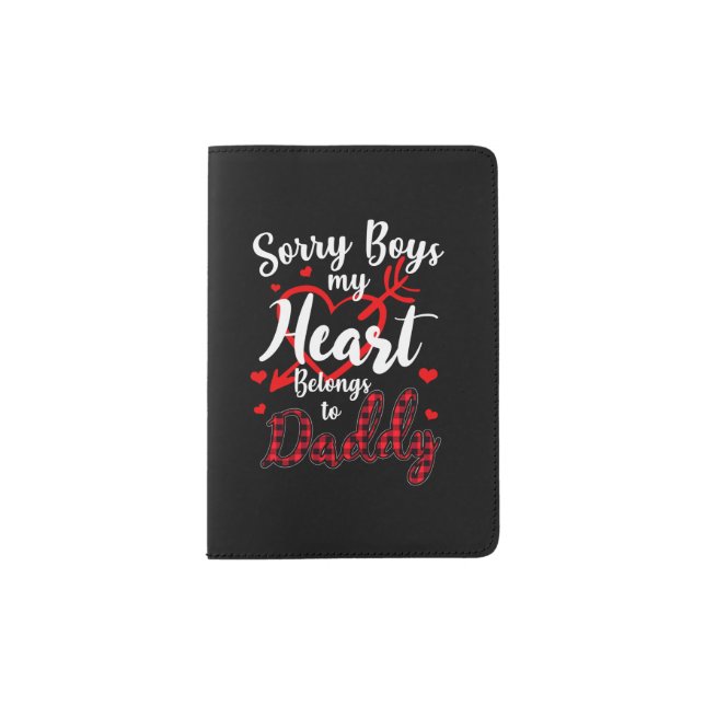My heart belongs to daddy passport holder (Front)