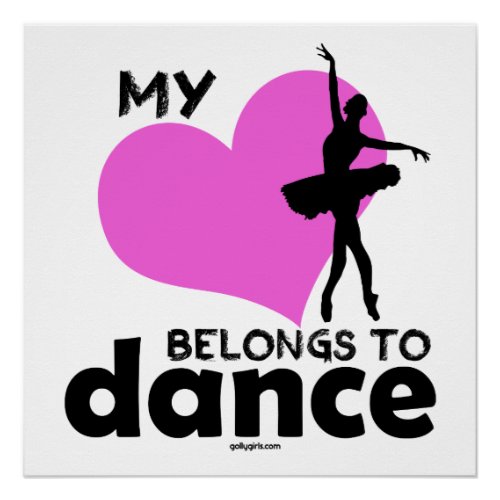 My Heart Belongs to Dance Poster