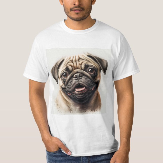 My Heart Belongs To Dog Lover Pet Photo T-Shirt (Front)