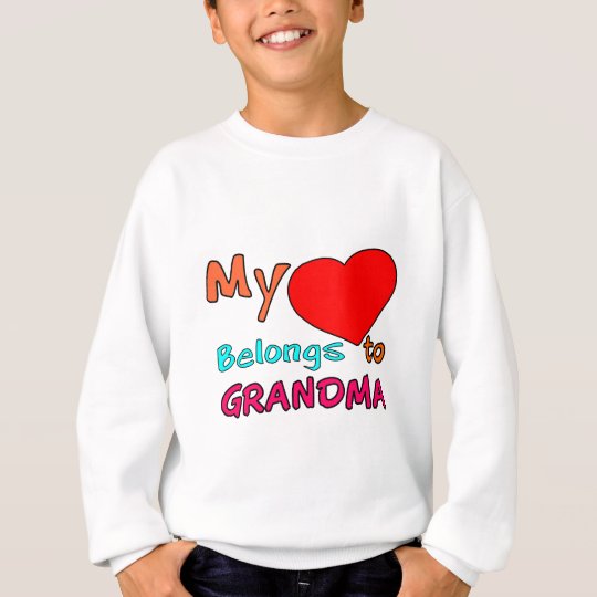 this grandma belongs to sweatshirt