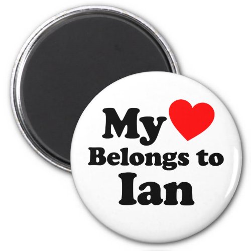 My Heart Belongs to Ian Magnet