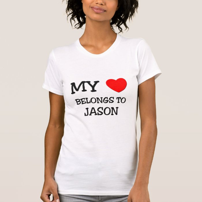 My Heart Belongs to Jason Tshirt