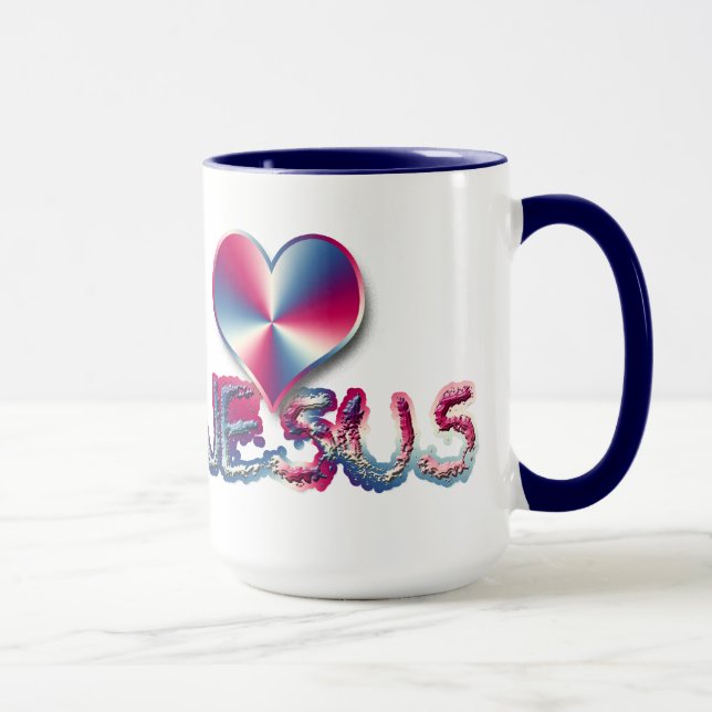 My Heart Belongs To Jesus Mug (Right)