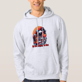 My Heart Belongs to Mars - Astronaut Mars T-Shirt Hoodie