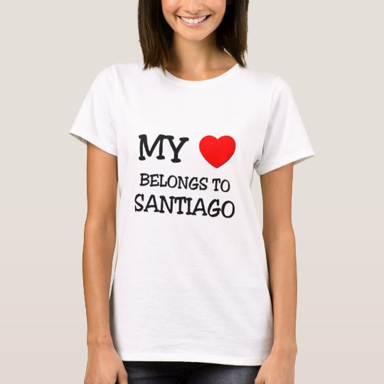 My heart belongs to SANTIAGO T-Shirt